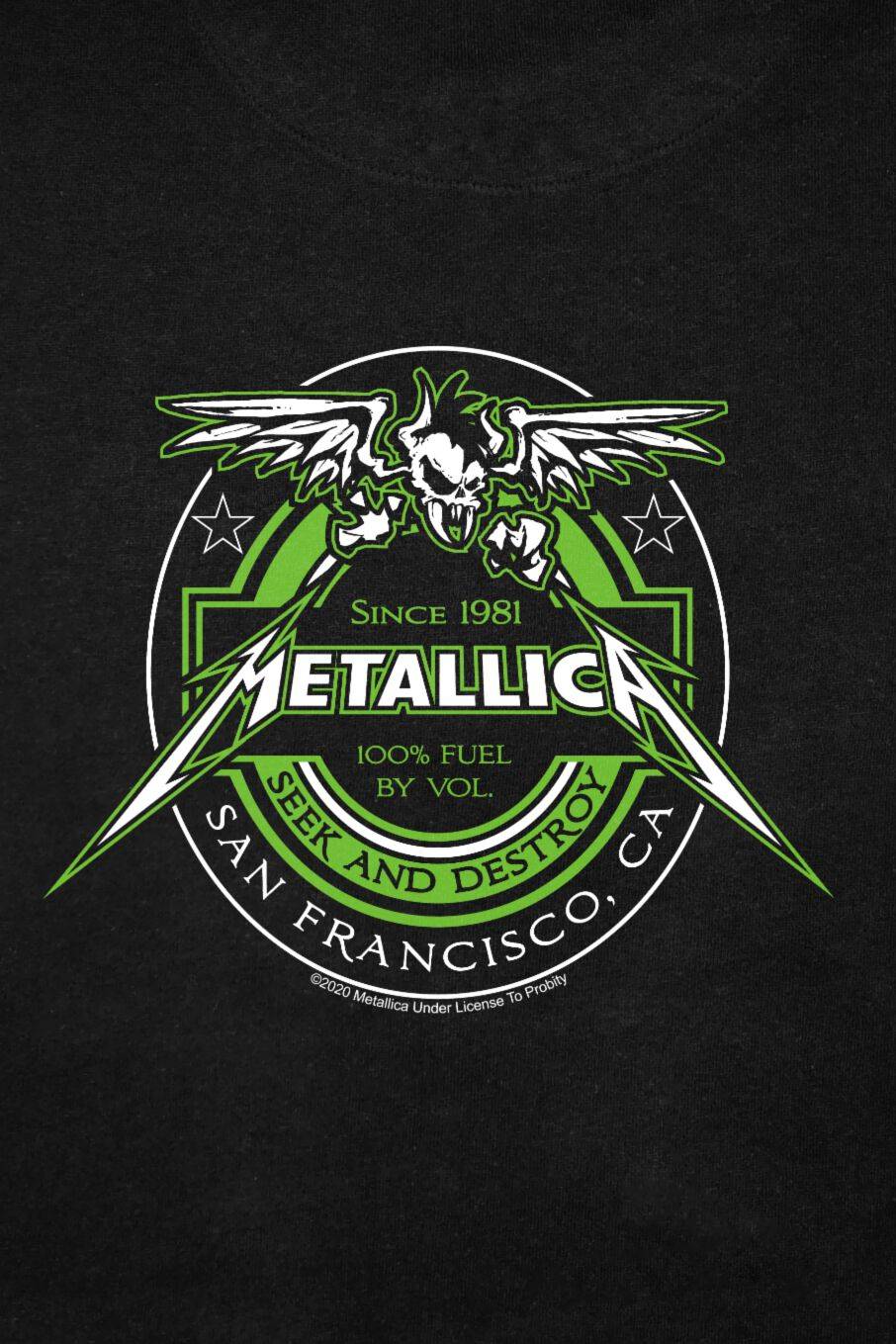 EMP "Metal-Kids - Fuel" Kinder-Kapuzenjacke schwarz von Metallica Kostenloser Versand