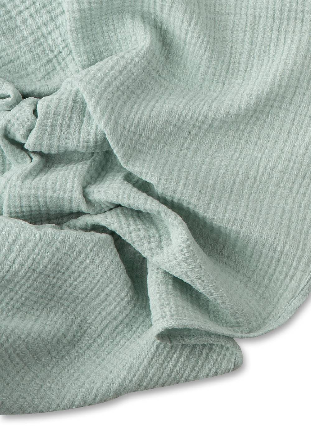 Sanetta Baby-Wickeltuch Musselin (2er-Set) Blau Tiefpreis