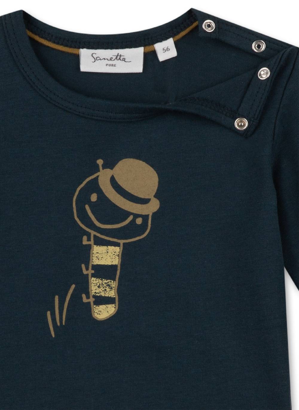 Sanetta Jungen-Langarmshirt Dunkelblau Letzte 2 Tage