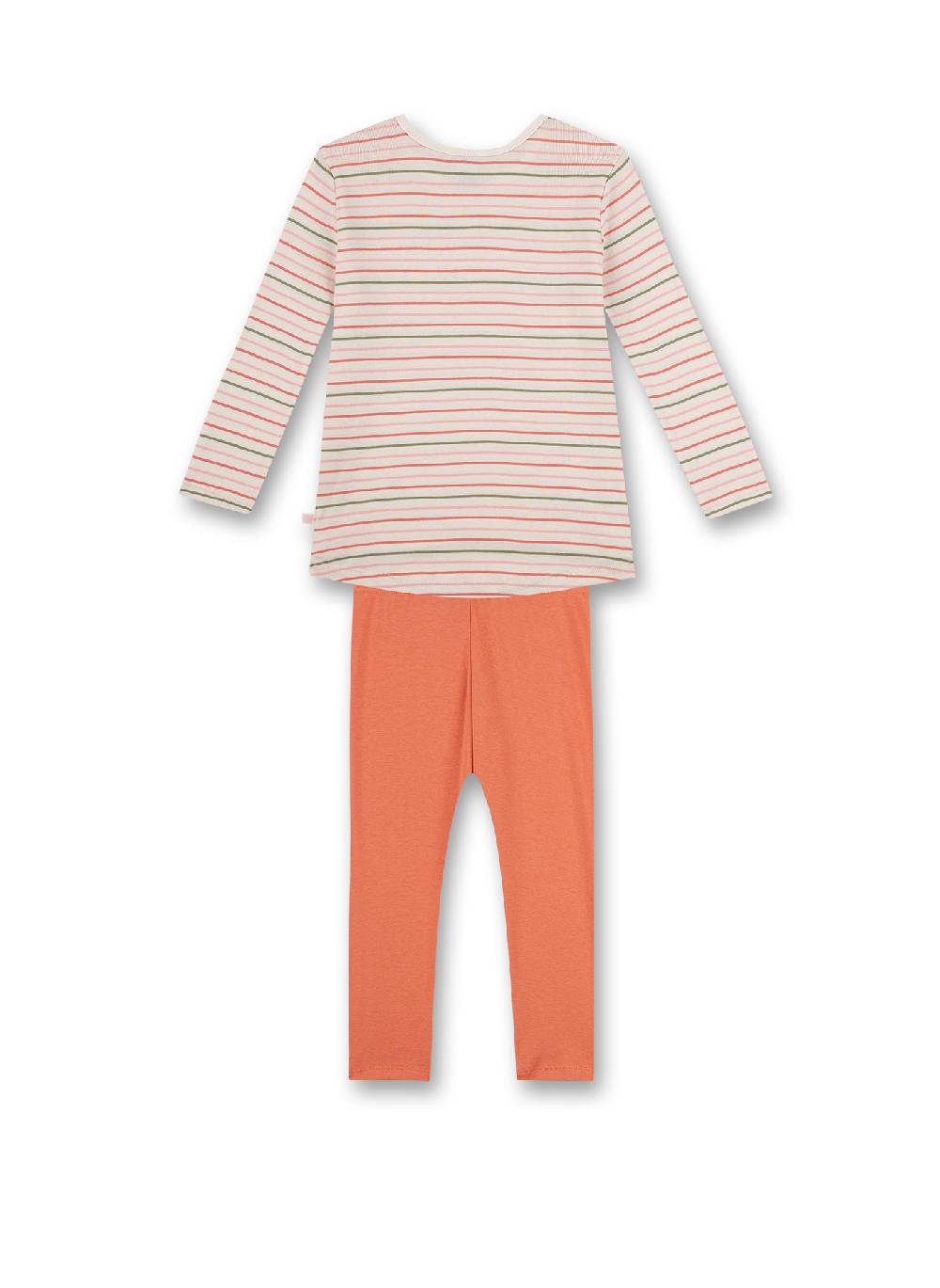 Sanetta Mädchen-Schlafanzug Off-White Sonderangebot der Fabrik
