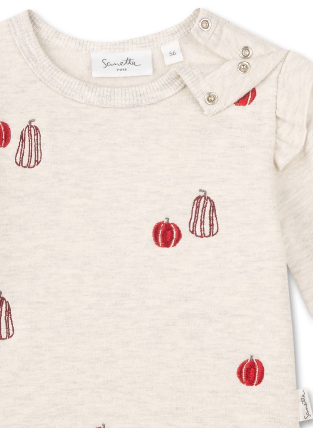 Sanetta Mädchen-Sweatshirt Beigemelange Im Verkauf