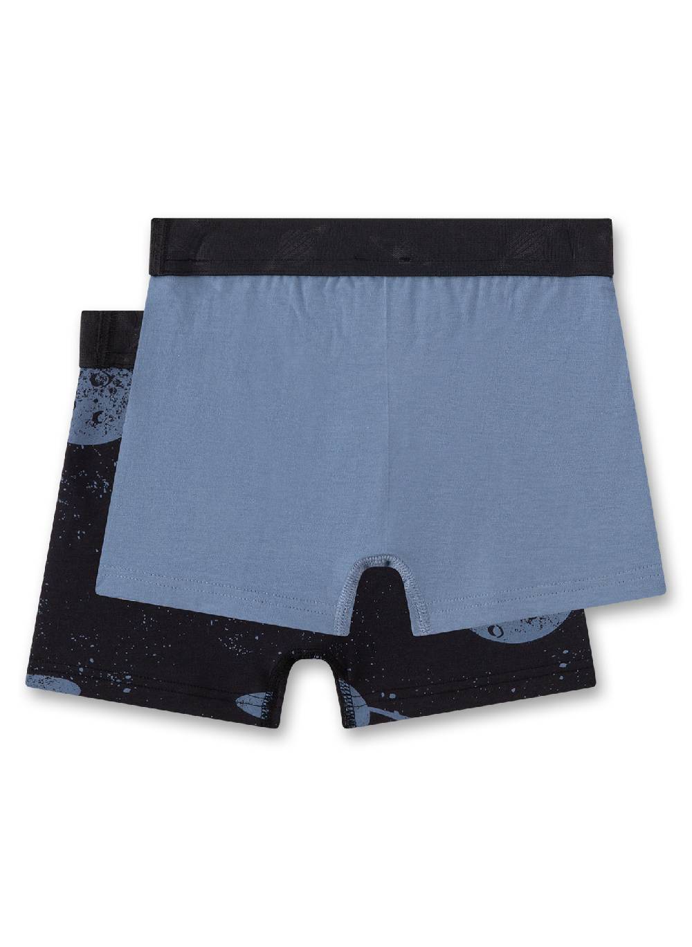 Sanetta Jungen-Hipshorts (Doppelpack) Dunkelgrau & Blau 50% Rabatt für begrenzte Zeit