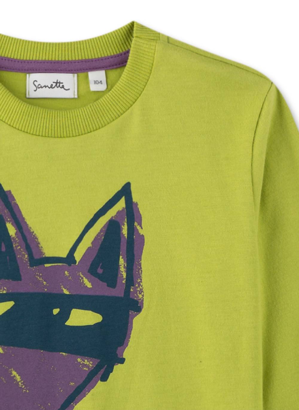 Sanetta Jungen-Langarmshirt Grün Schlussverkauf