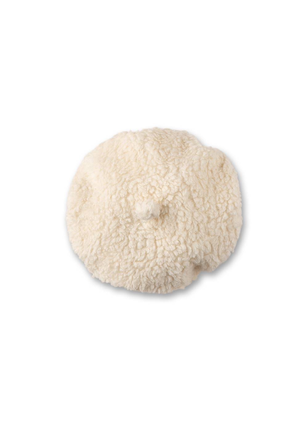 Sanetta Mütze Beige aus Teddy-Plüsch Fabrikverkauf