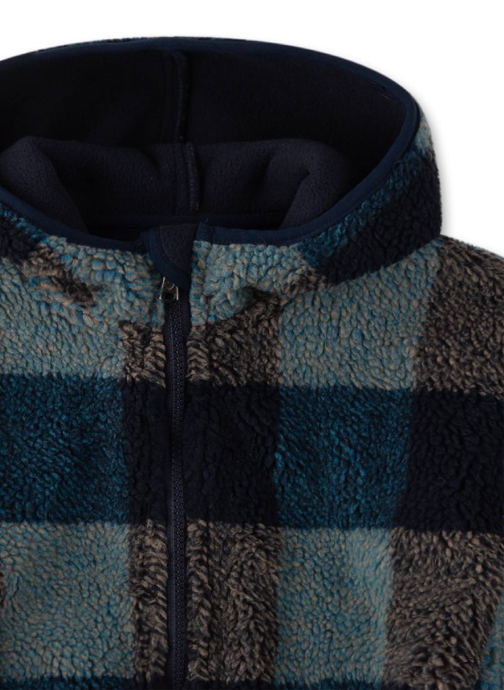 Sanetta Jungen-Jacke Blau aus Teddyplüsch Kostenloser Versand