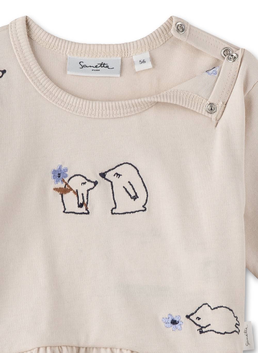 Sanetta Mädchen-Langarmshirt Off-White Exklusive Angebote