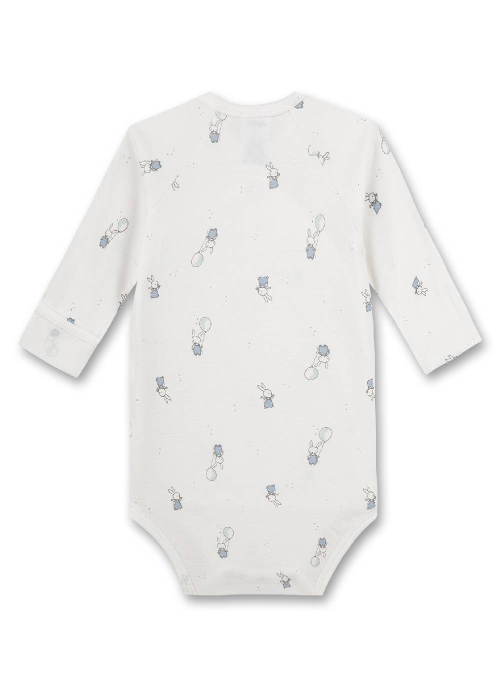 Sanetta Wickelbody langarm Off-White Nur für heute