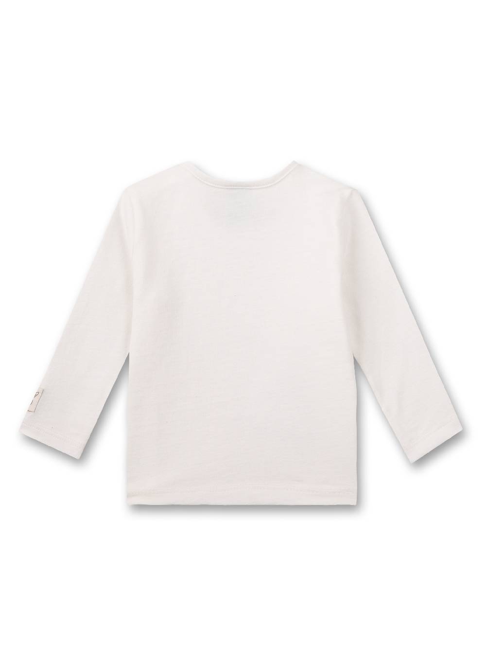 Sanetta Unisex-Langarmshirt Beige Sonderangebot der Fabrik
