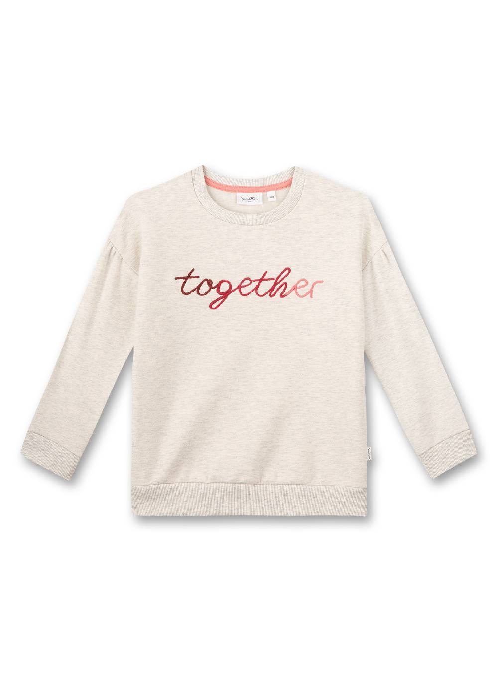 Sanetta Mädchen-Sweatshirt Beigemelange Verkauf