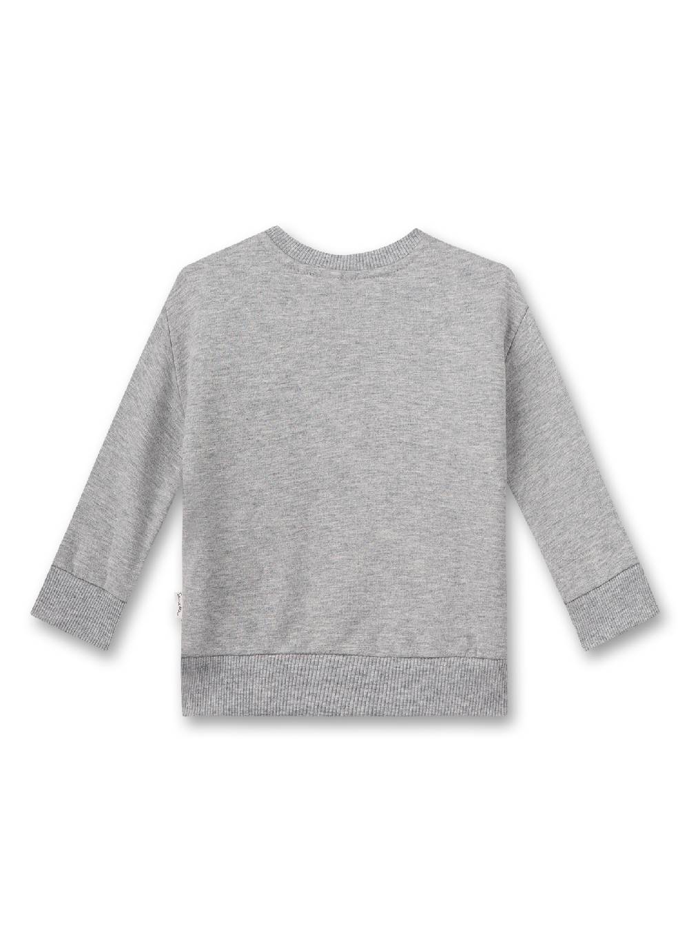 Sanetta Unisex-Sweatshirt Graumelange Hotsell