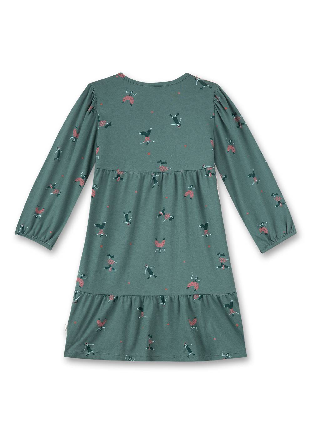Sanetta Mädchen-Kleid Grün Rabatt
