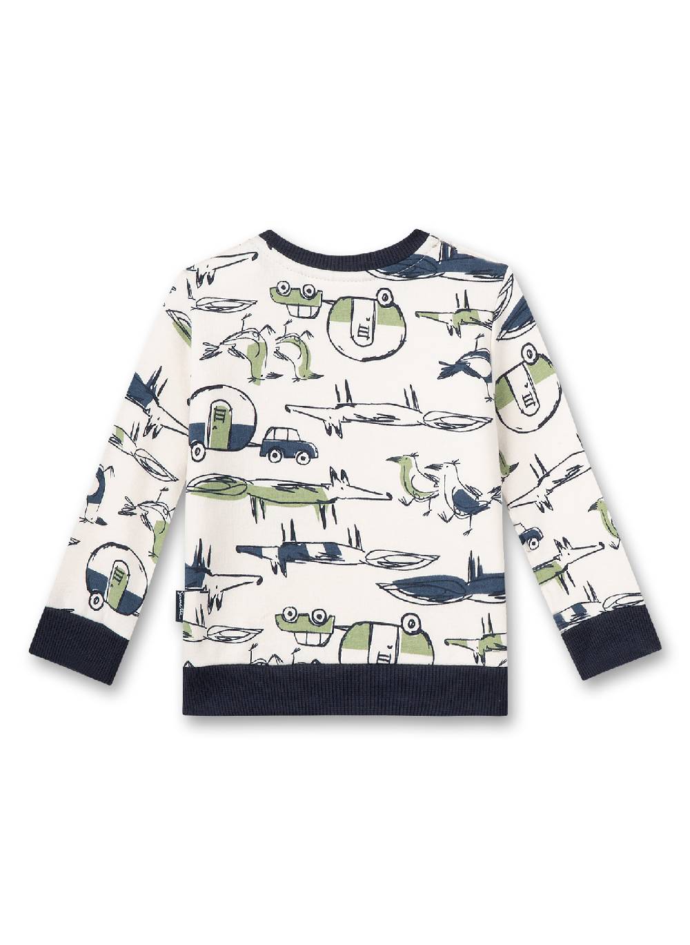 Sanetta Jungen-Sweathsirt Off-White Neueste Stile