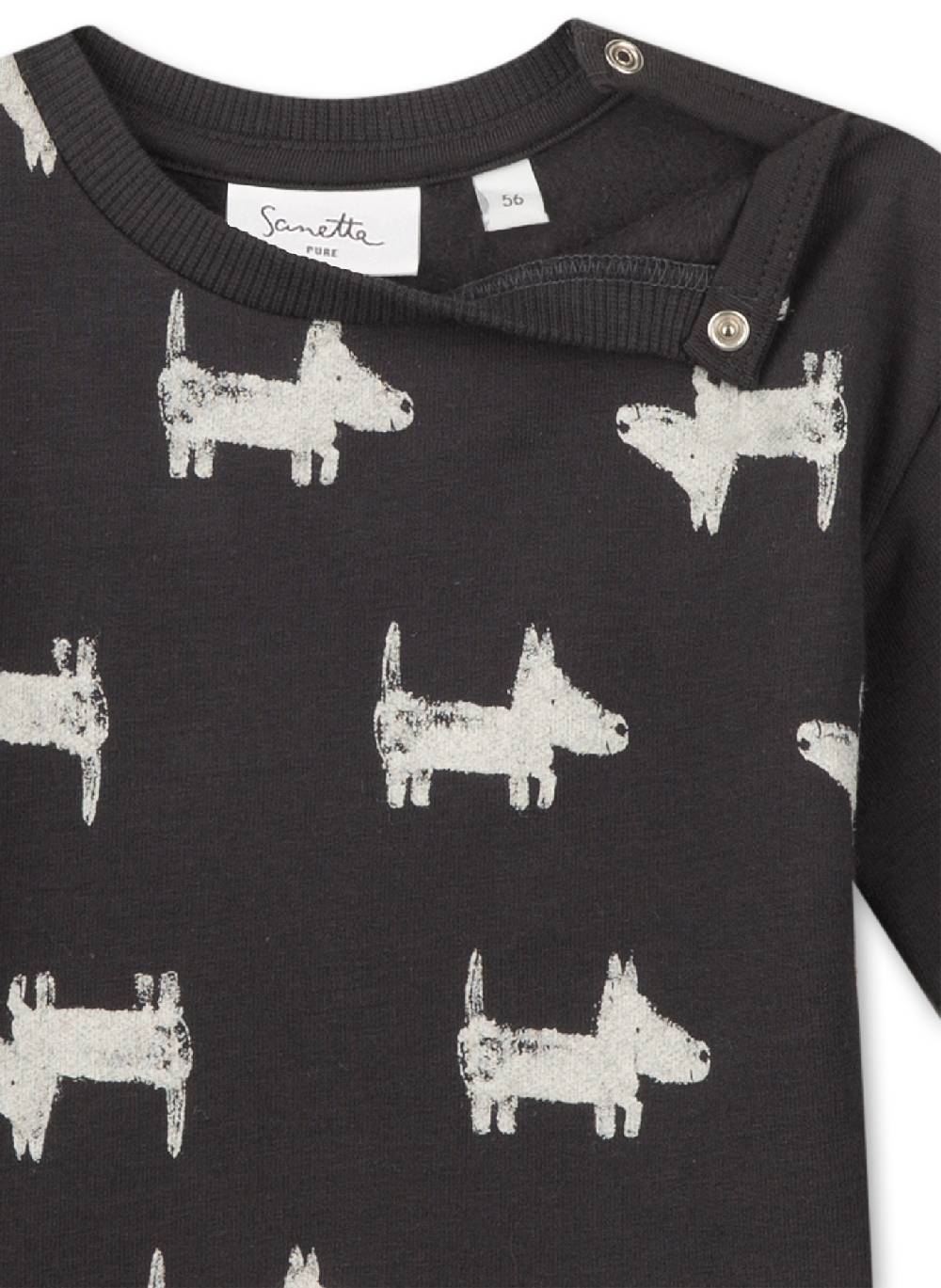 Sanetta Jungen-Sweatshirt Dunkelgrau Angebote