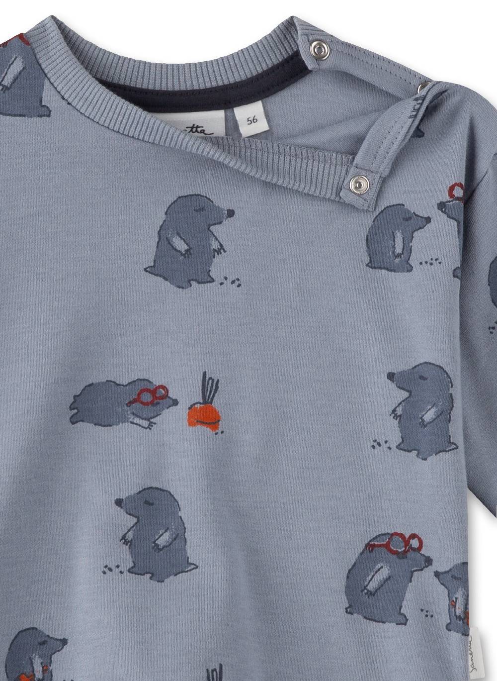 Sanetta Jungen-Sweatshirt Grau Online Shopping