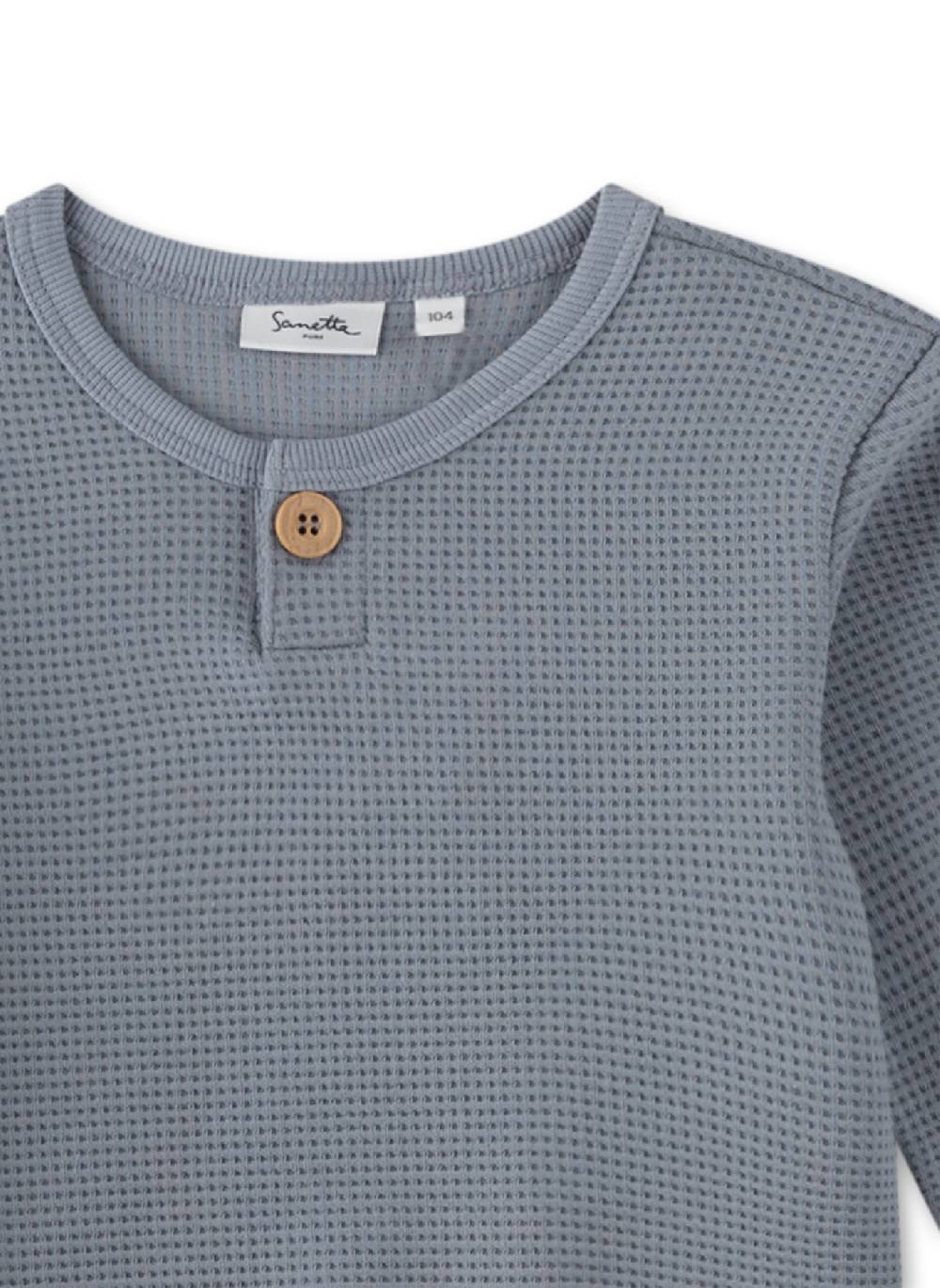 Sanetta Jungen-Langarmshirt Grau Preisnachlass