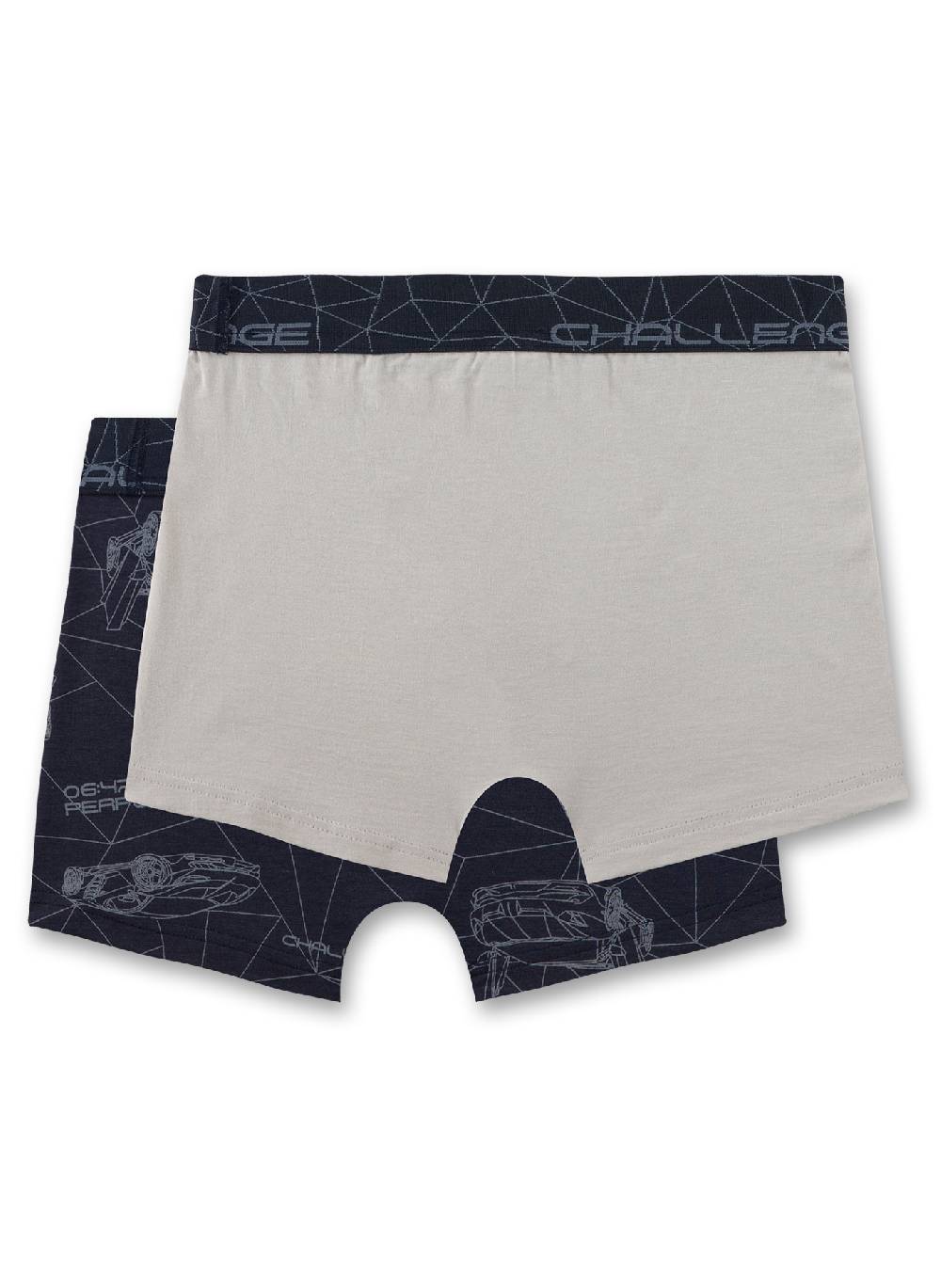 Sanetta Jungen-Hipshorts (Doppelpack=) Blau & Grau Muttertagsangebot
