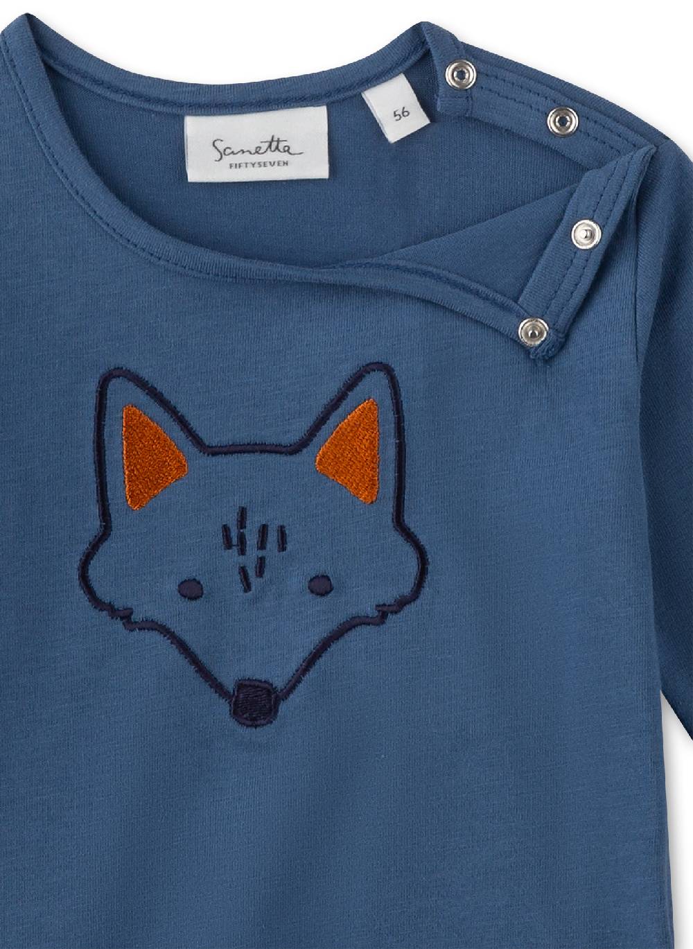 Sanetta Jungen-Langarmshirt Blau Neuheiten
