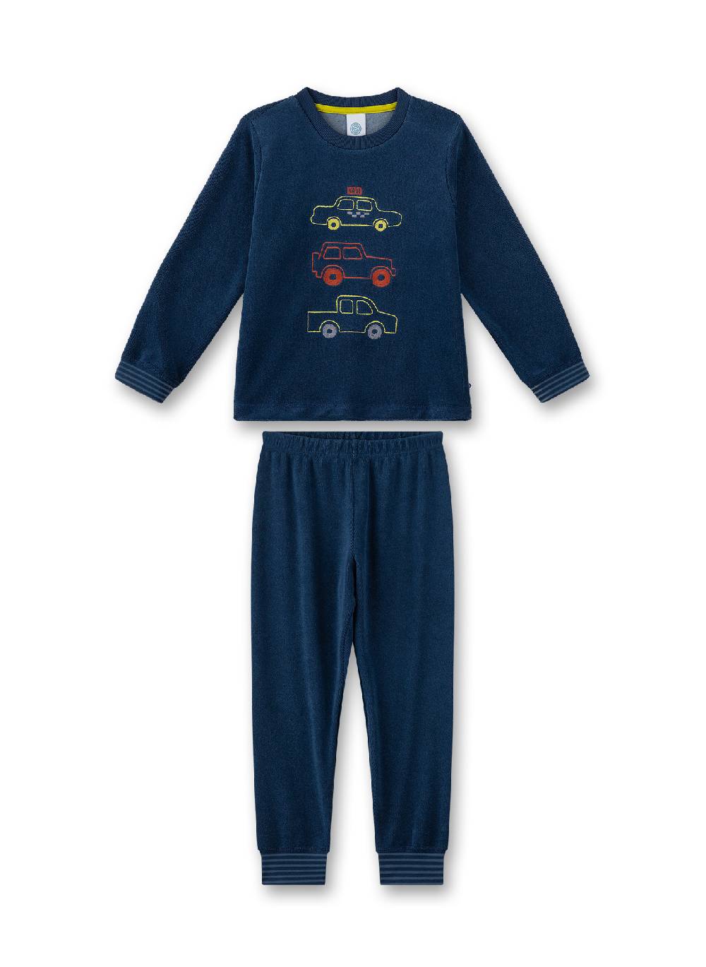Sanetta Jungen-Schlafanzug Blau aus Frottee Riesige Ersparnisse