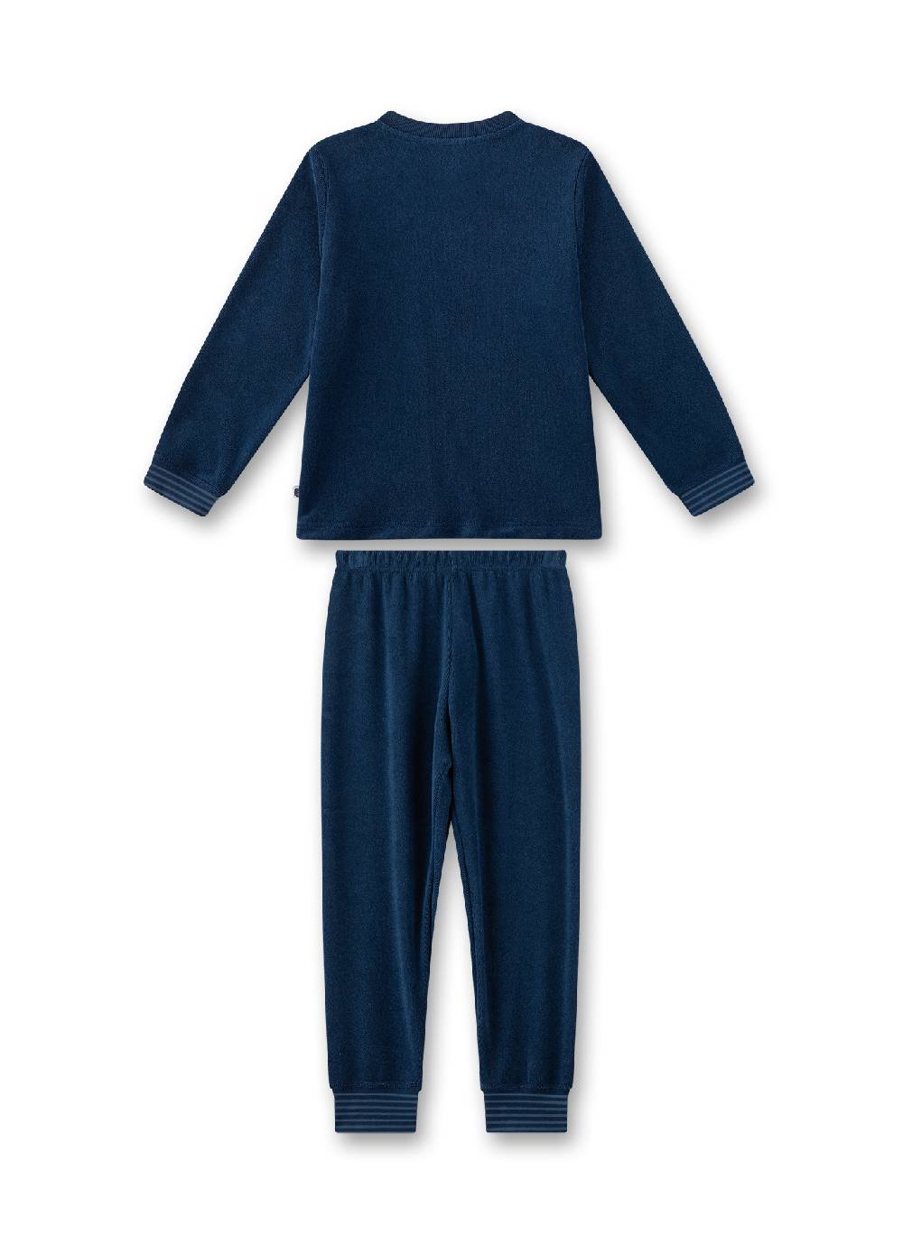 Sanetta Jungen-Schlafanzug Blau aus Frottee Riesige Ersparnisse