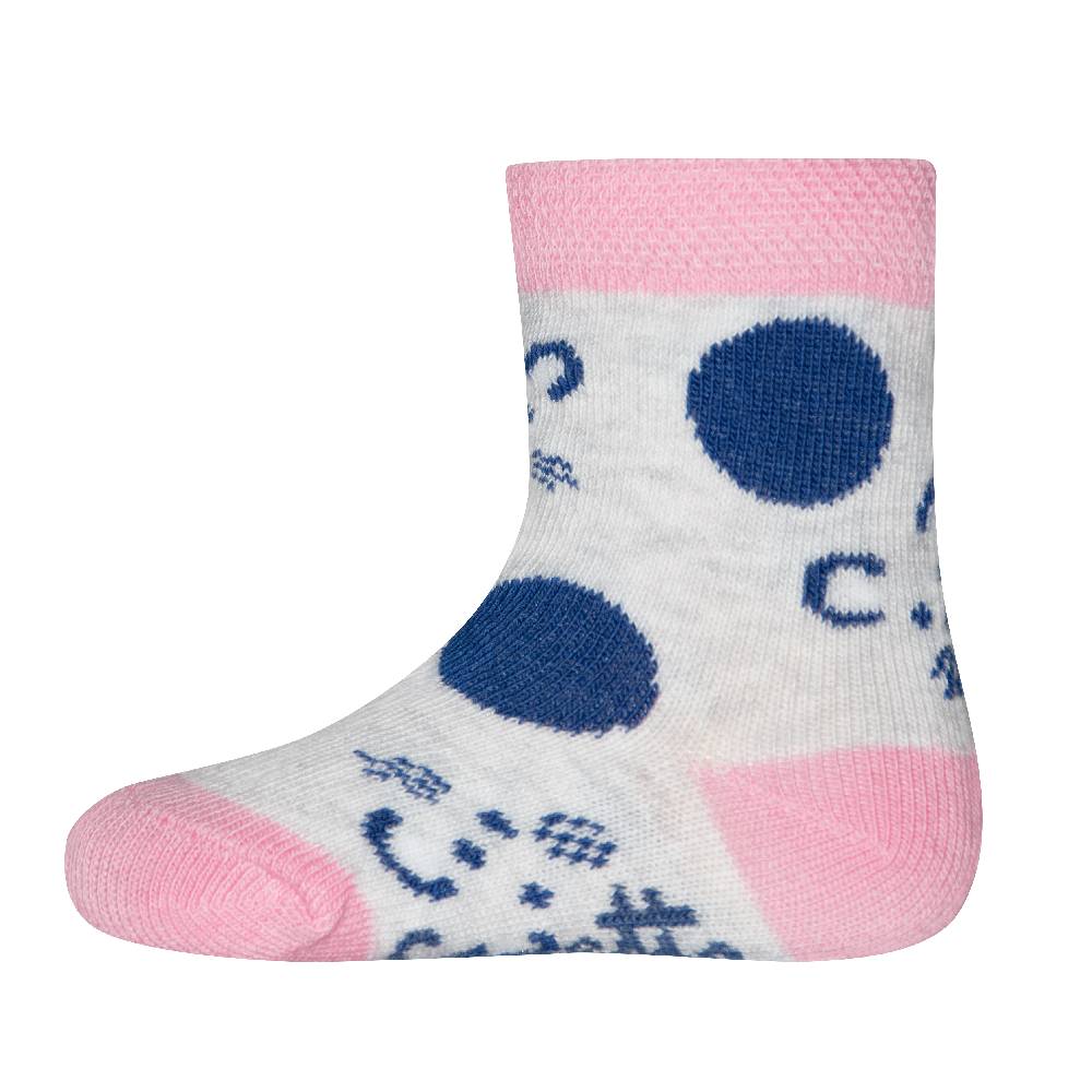 Sanetta Mädchen-Socken (Doppelpack) Graumelange und Pink Bis zu 50% Rabatt