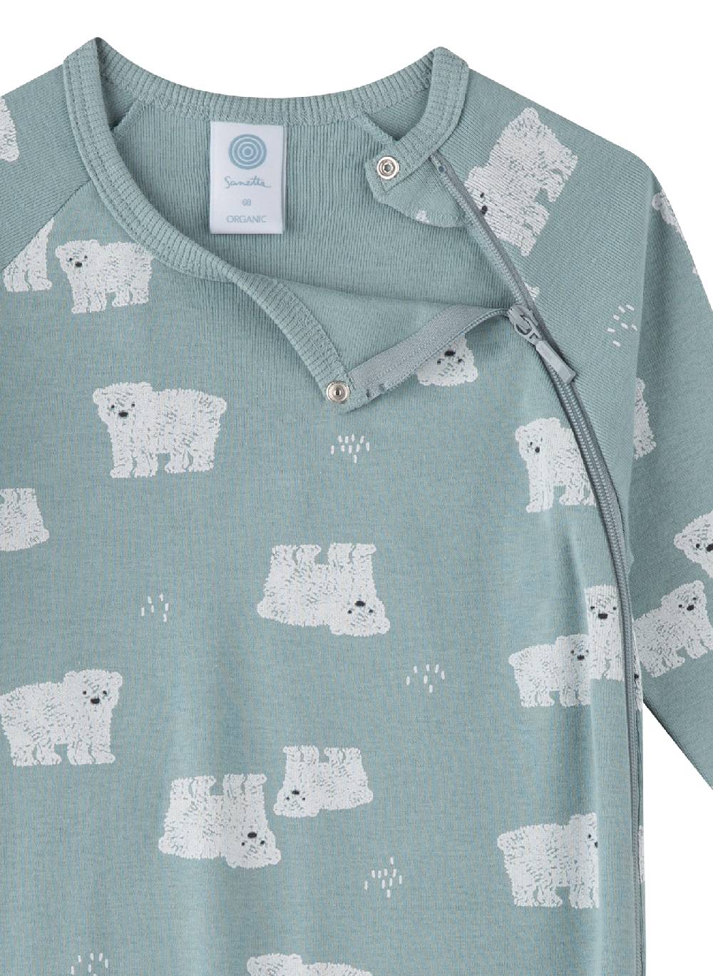 Sanetta Jungen-Strampler Blau im Angebot