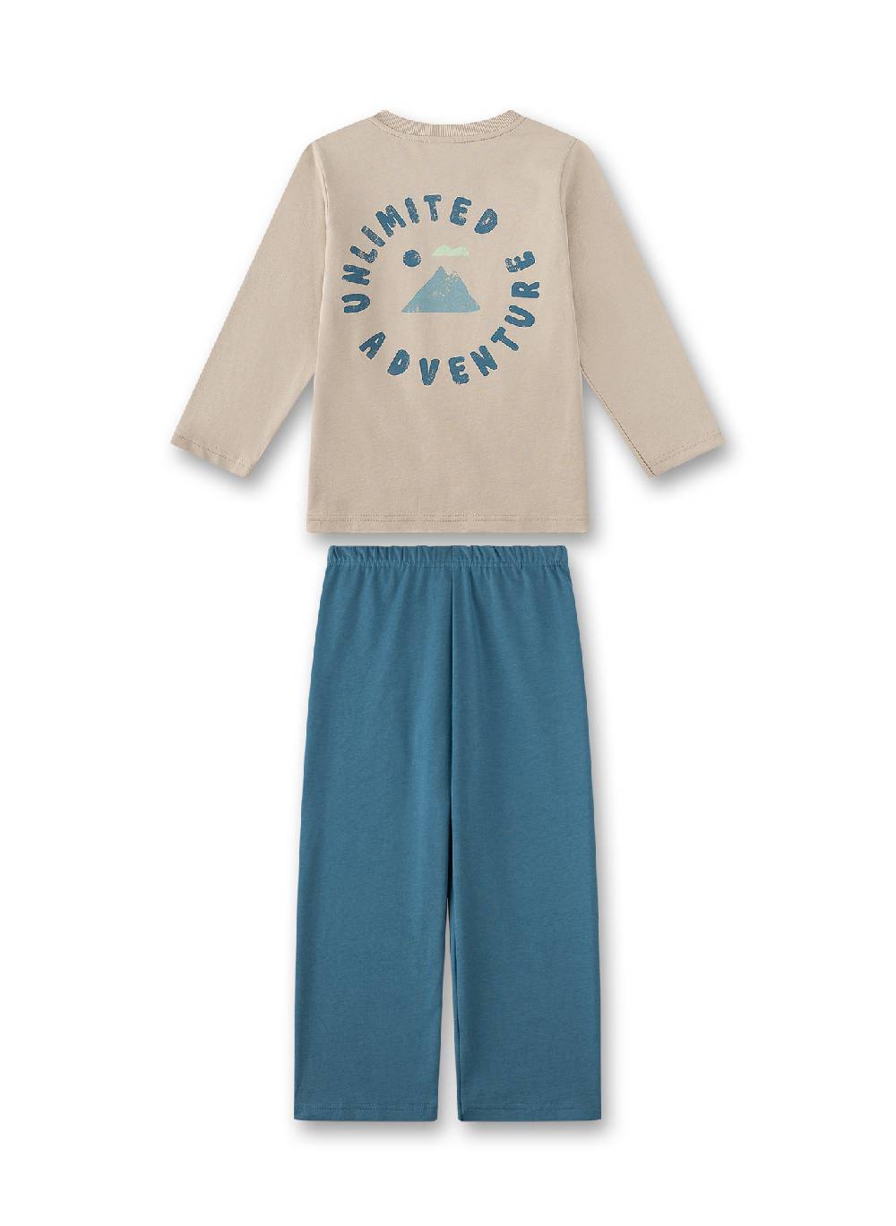 Sanetta Jungen-Schlafanzug Beige Günstiger Verkauf