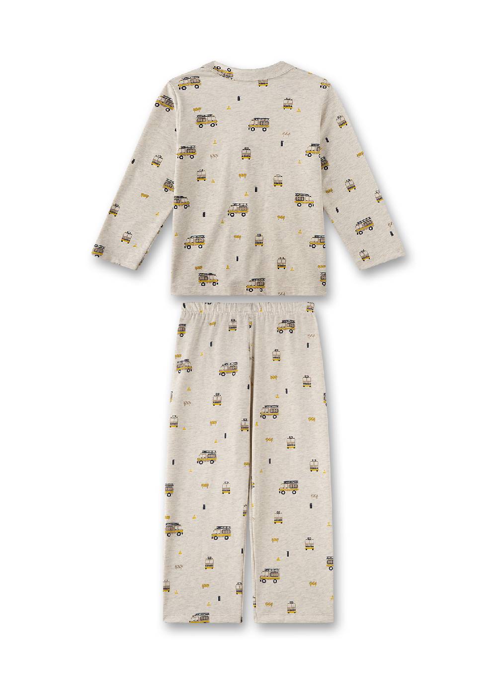 Sanetta Jungen-Schlafanzug Beige Fabrikverkauf