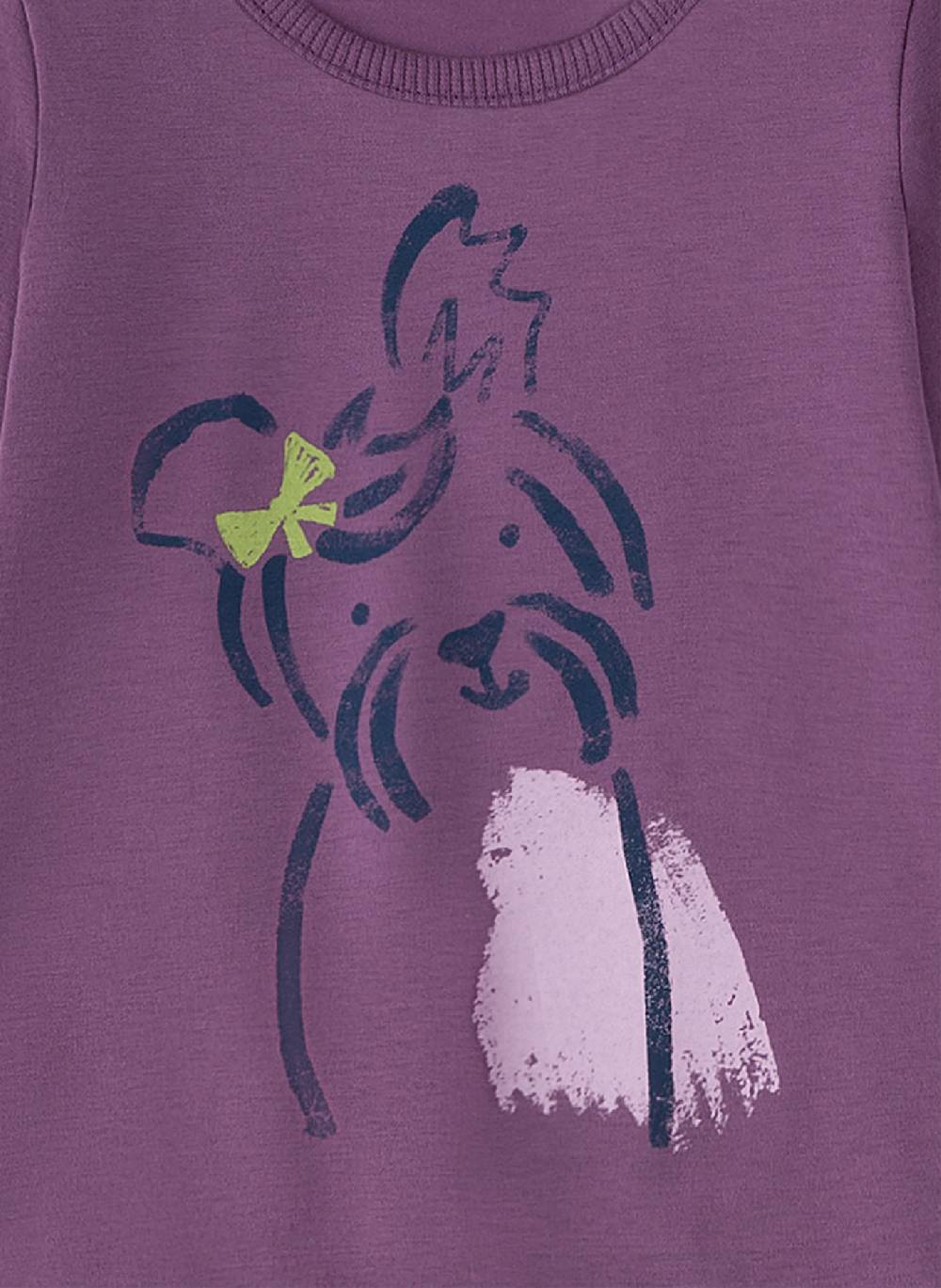 Sanetta Mädchen-Langarmshirt Lila Fabrikpreis