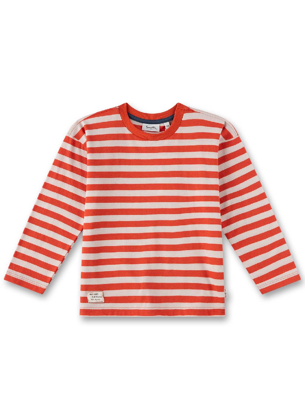 Sanetta Jungen-Langarmshirt Orange Tägliche Deals