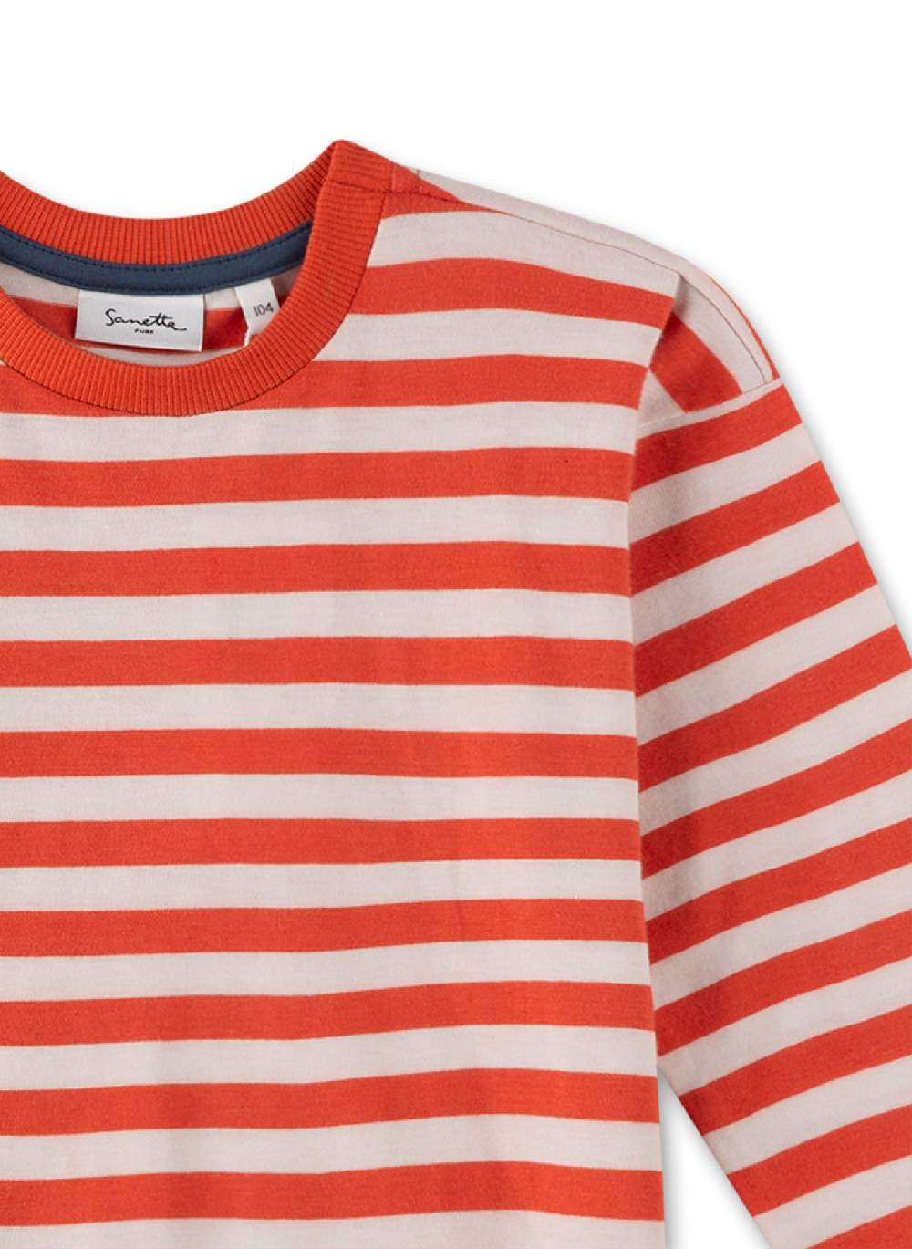 Sanetta Jungen-Langarmshirt Orange Tägliche Deals