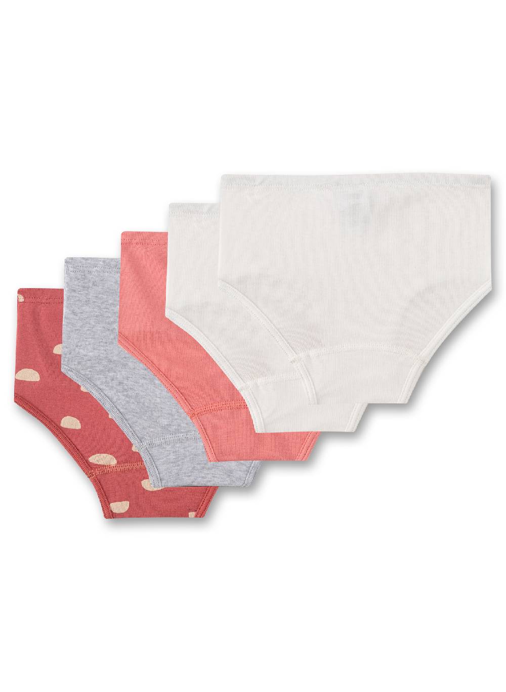Sanetta Mädchen-Hipslip (5er-Pack) Bunt Letzter Tag