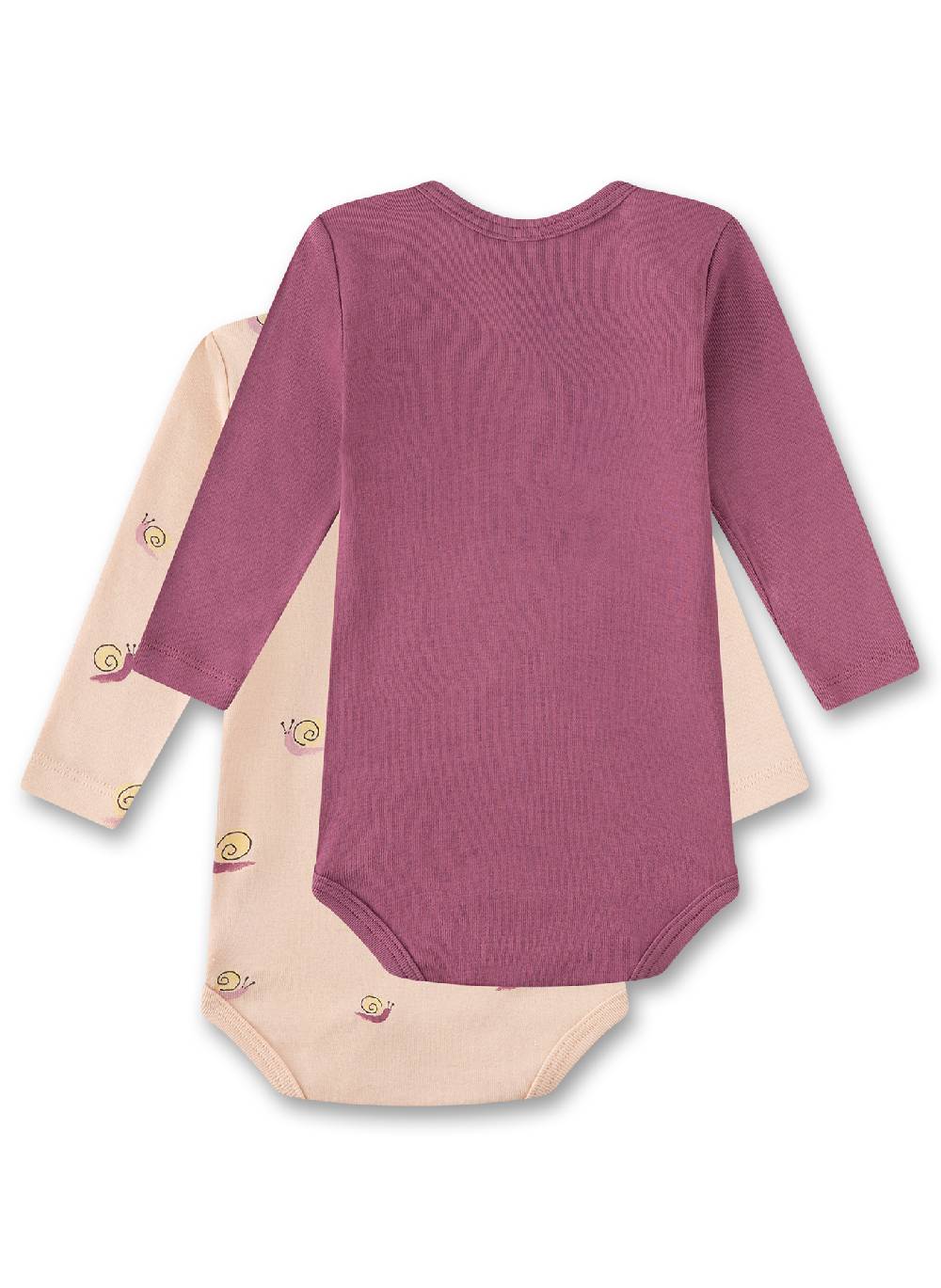 Sanetta Baby-Body langarm (Doppelpack) Beige Bis zu 60% Rabatt