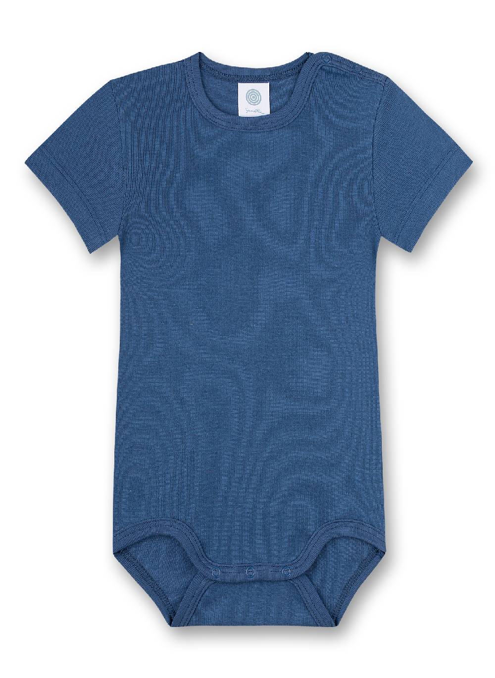Sanetta Body kurzarm (Dreierpack) Blau Ringel und Weiß Online