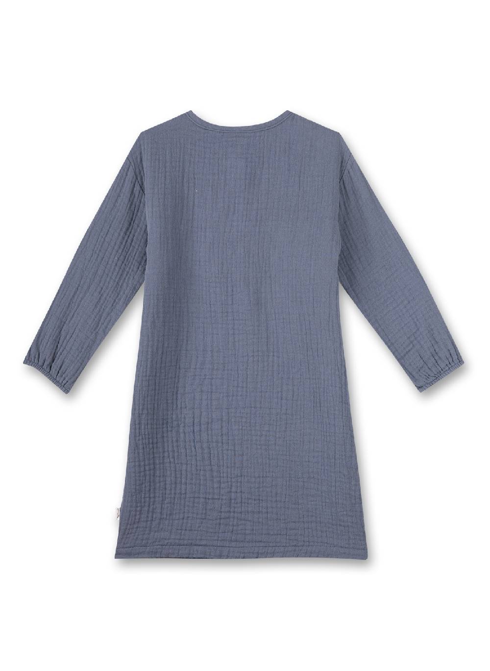 Sanetta Mädchen-Kleid aus Musselin Blau Cyber Monday