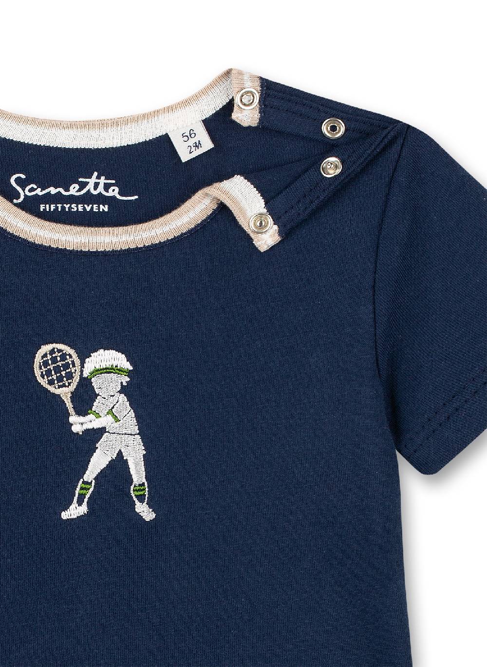 Sanetta Jungen T-Shirt Dunkelblau Lucky Winners Saisonschlussverkauf