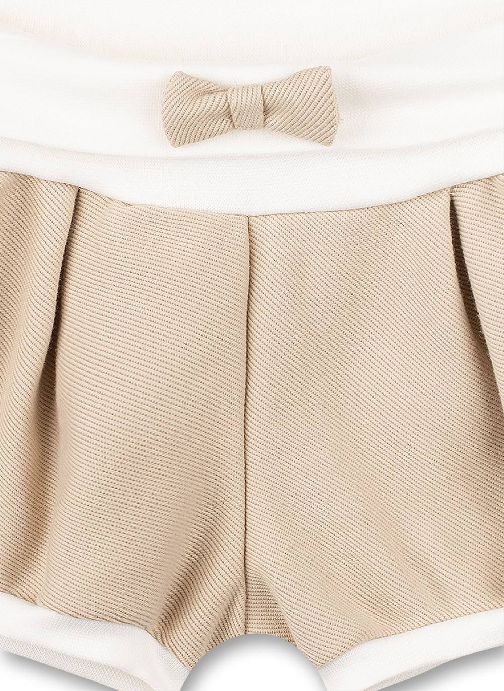 Sanetta Mädchen-Shorts Beige Honey Bee Muttertagsangebot