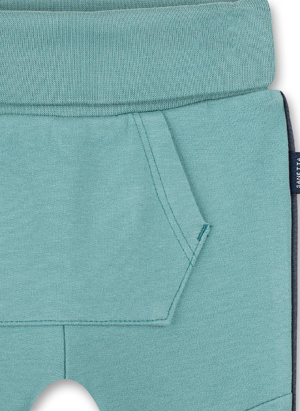 Sanetta Jungen-Sweathose Grün Ocean Friends Zeitlich begrenztes Angebot