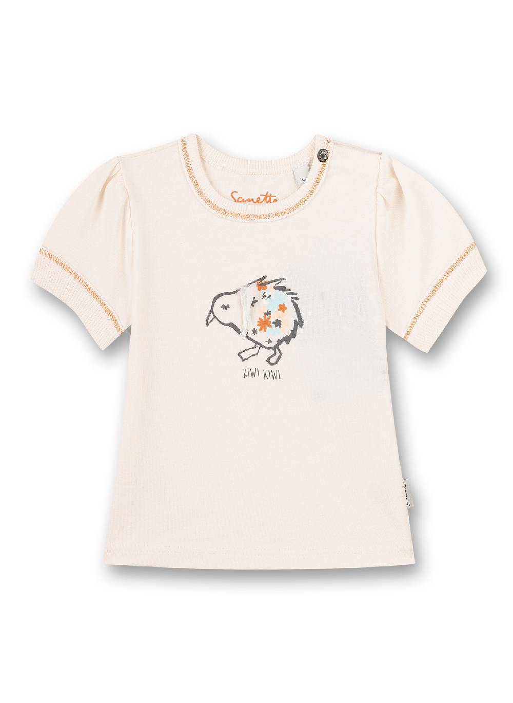 Sanetta Mädchen T-Shirt Weiß Kangaroo Exklusive Angebote