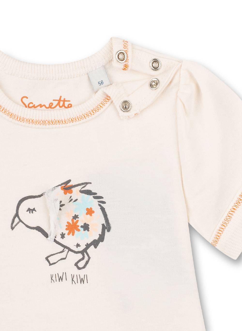 Sanetta Mädchen T-Shirt Weiß Kangaroo Exklusive Angebote