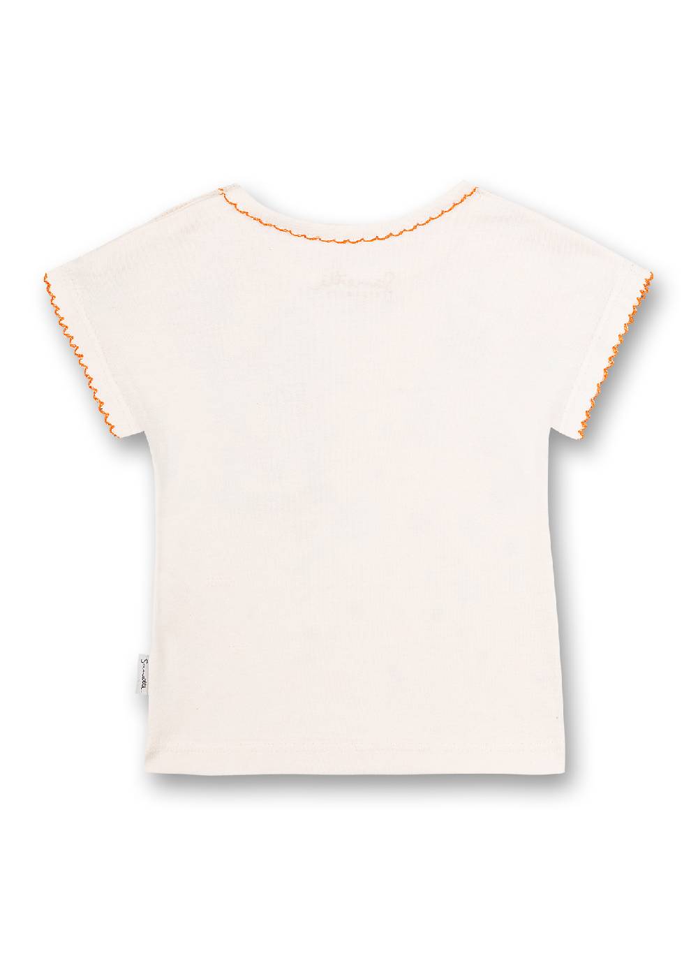 Sanetta Mädchen T-Shirt Weiß Blumen-Allover Kangaroo Blitzangebot