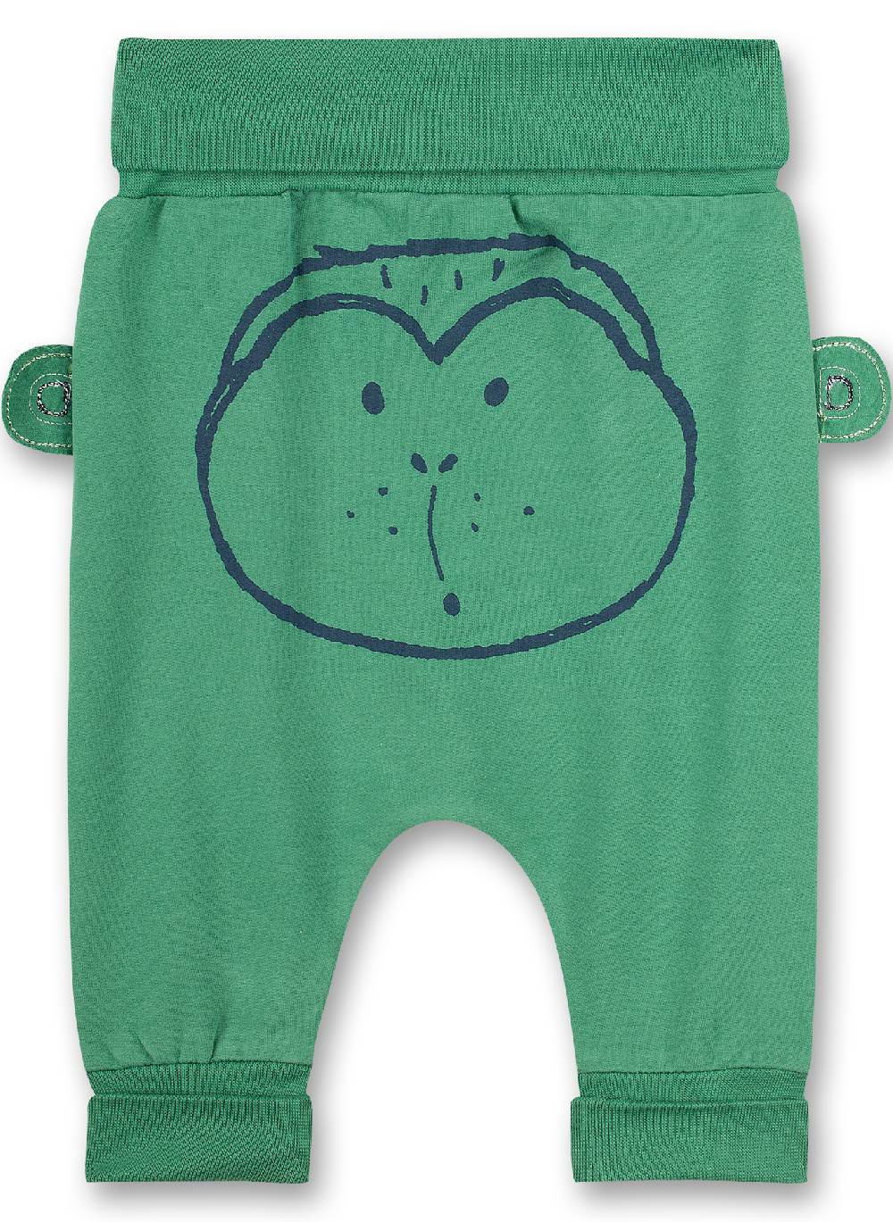 Sanetta Jungen-Sweathose Grün Funky Monkey Große Rabatte