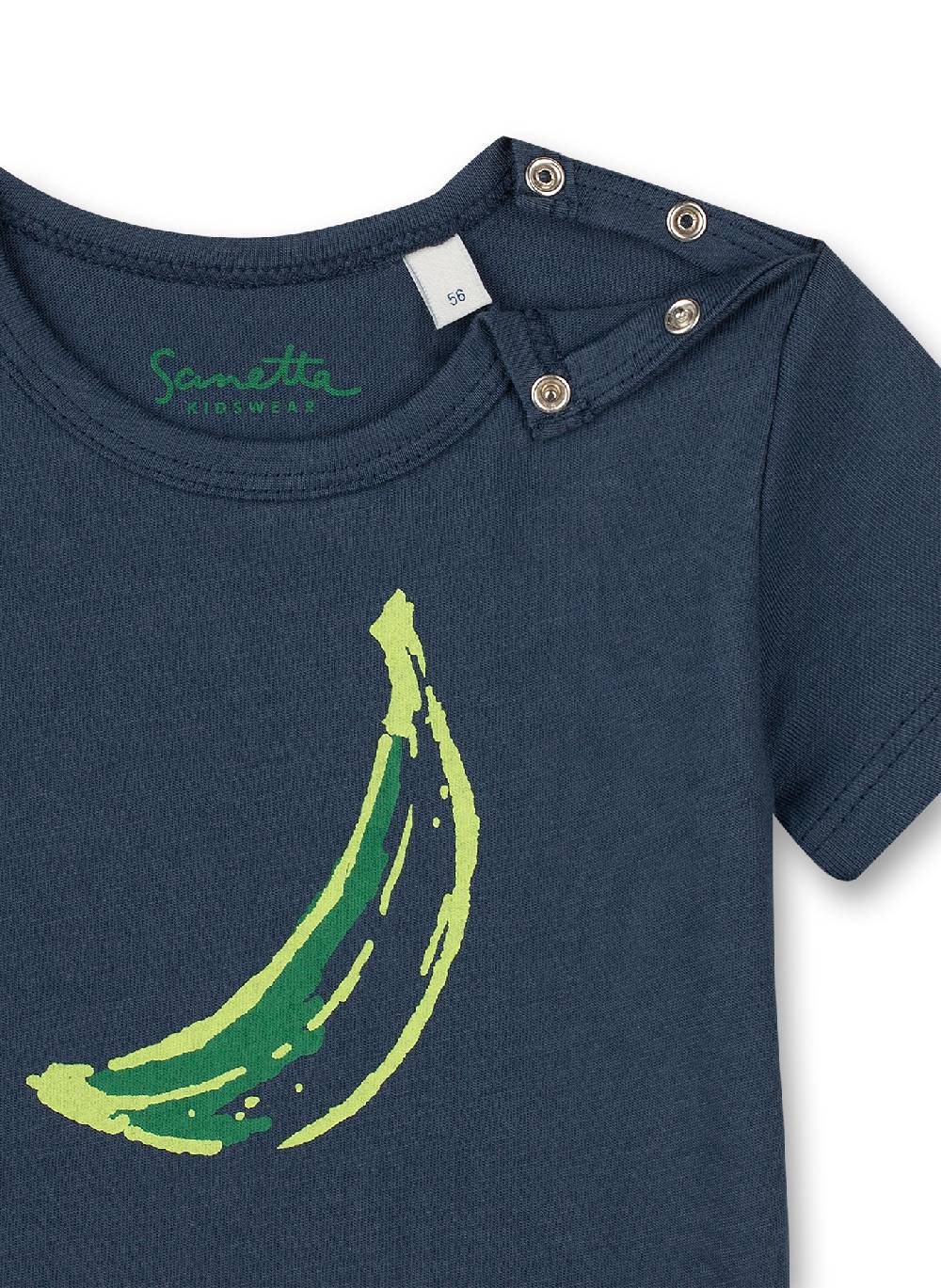 Sanetta Jungen T-Shirt Dunkelblau Monkey Funky Riesige Ersparnisse