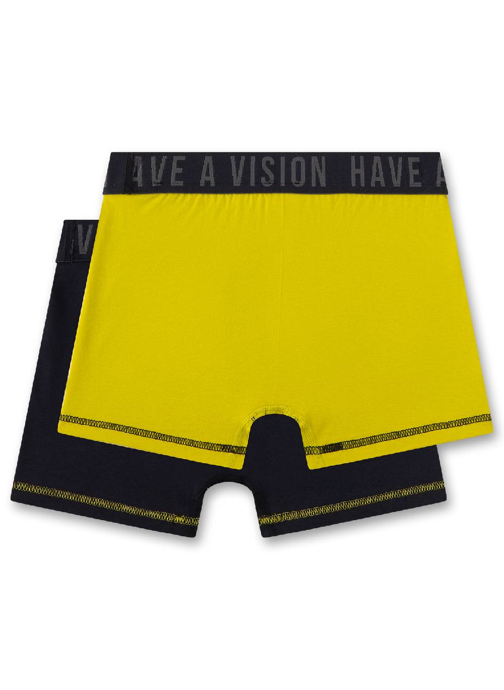 Sanetta Jungen-Hipshorts (Doppelpack) Dunkelblau & Gelb Begrenztes Angebot