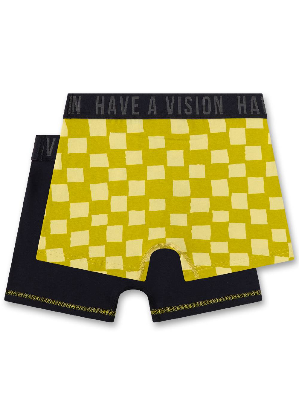 Sanetta Jungen-Hipshorts (Doppelpack) Schwarz & Gelb Cyber Monday