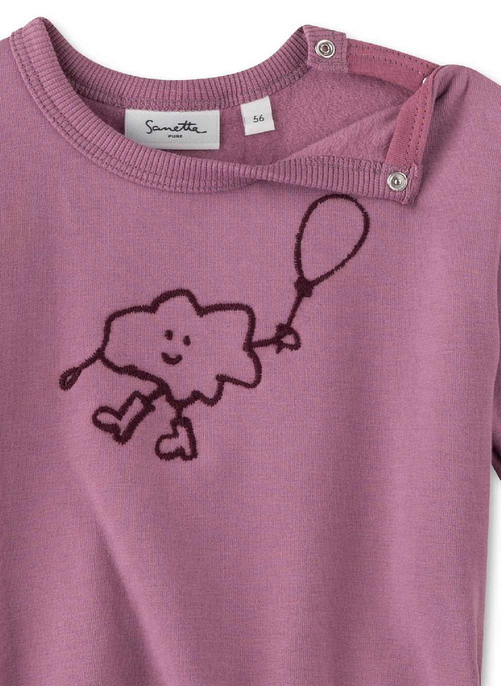 Sanetta Mädchen-Sweatshirt Rosa Tiefpreis
