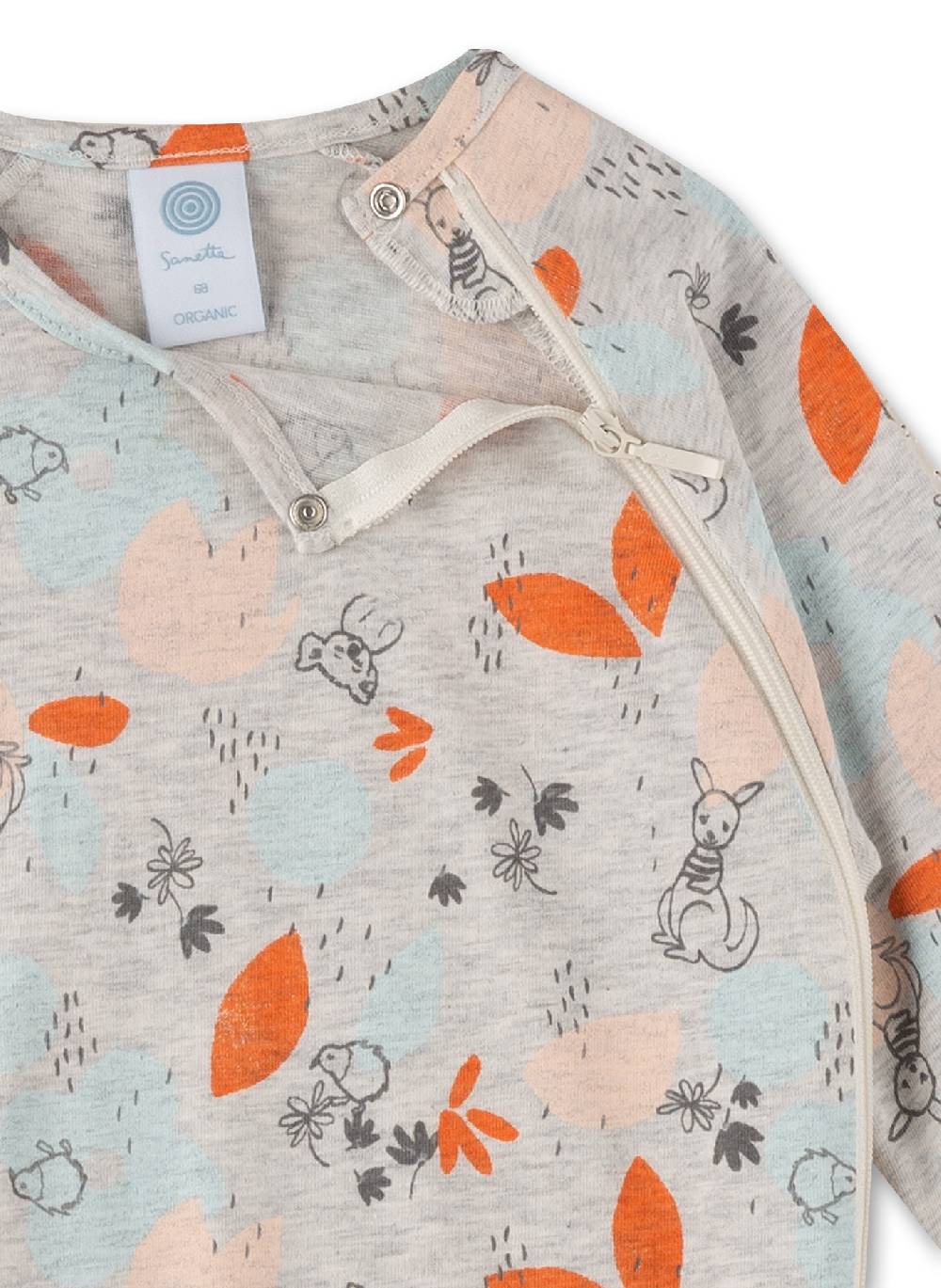 Sanetta Mädchen-Overall Graumelange Letzte 3 Tage