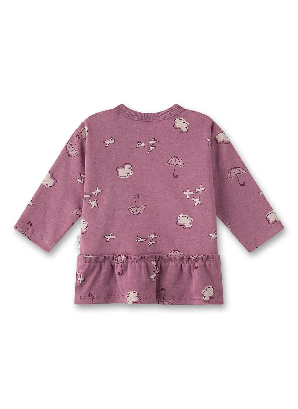 Sanetta Mädchen-Langarmshirt Rosa im Angebot