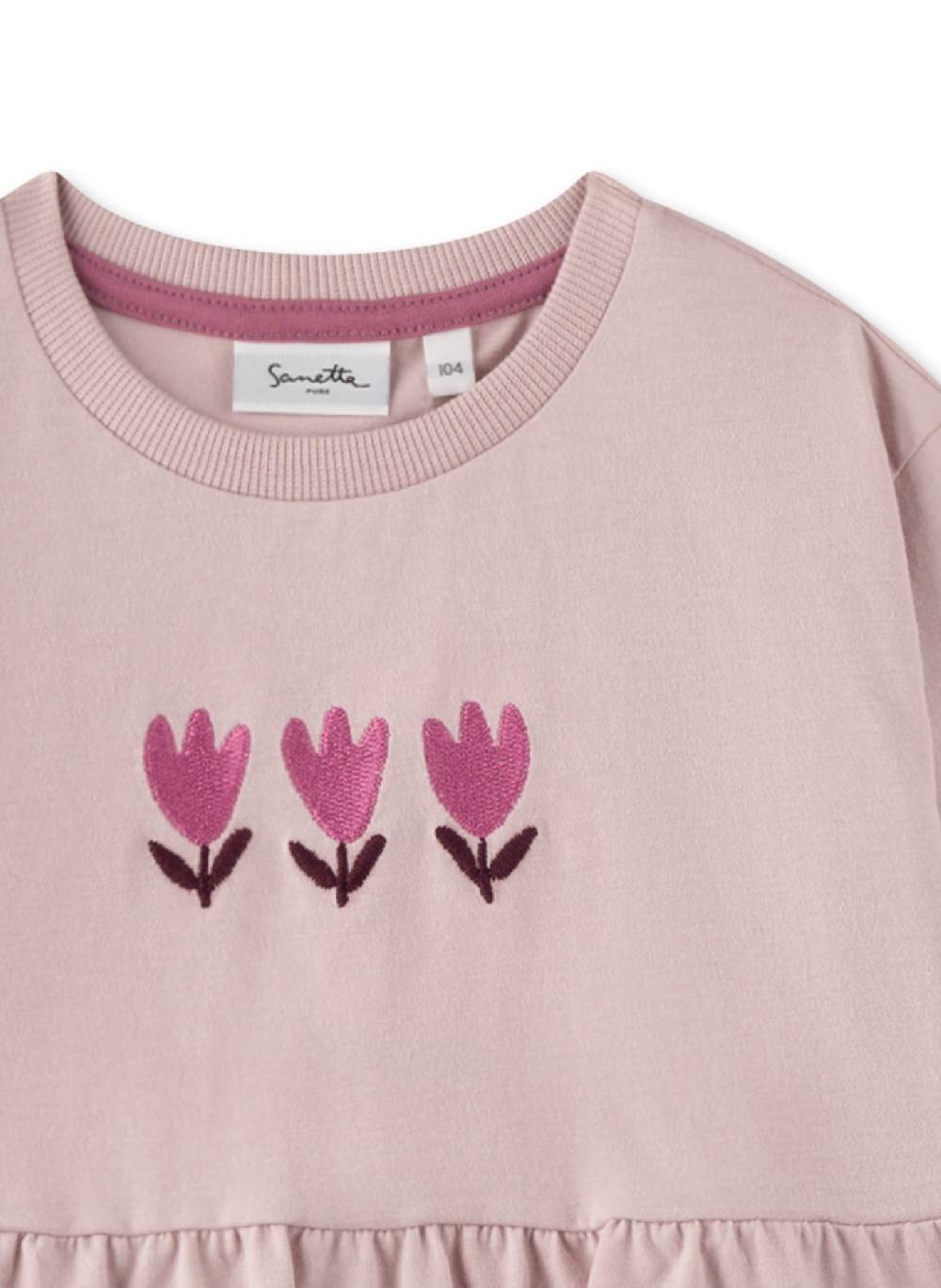 Sanetta Mädchen-Langarmshirt Rosa Fabrikpreis