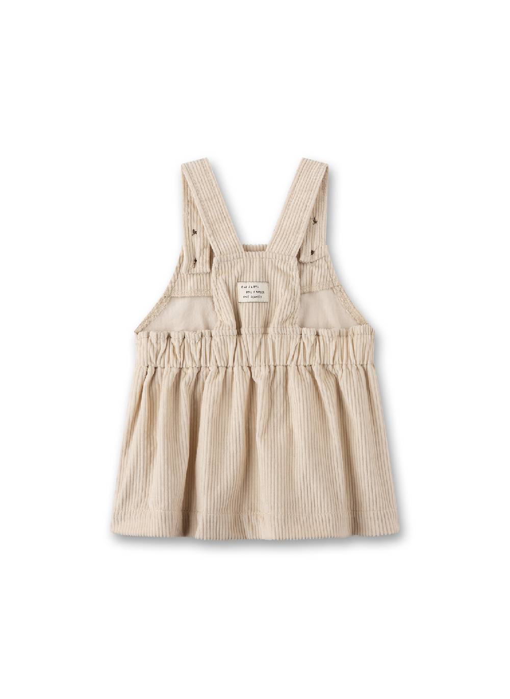 Sanetta Mädchen-Kleid Beige Begrenztes Angebot