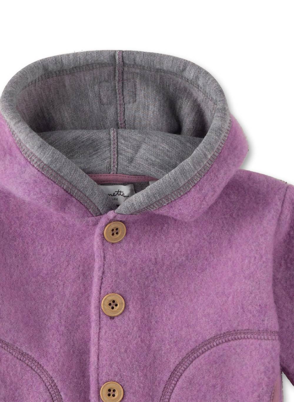 Sanetta Mädchen-Fleece-Jacke Rosa Preisnachlass